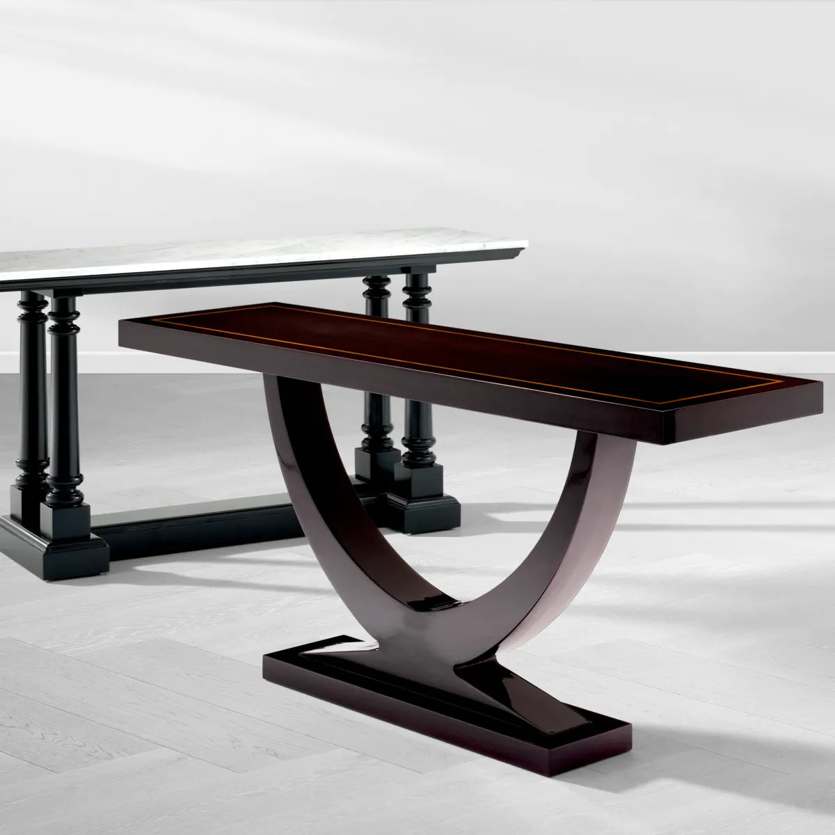 Eucalyptus Lacquer Console