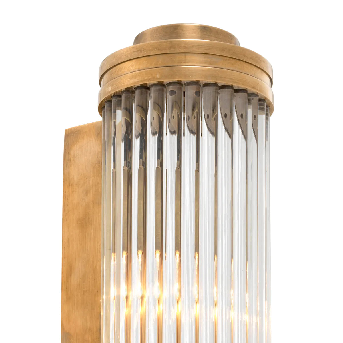 Gascogne Art Deco Sconce | Burnished Brass