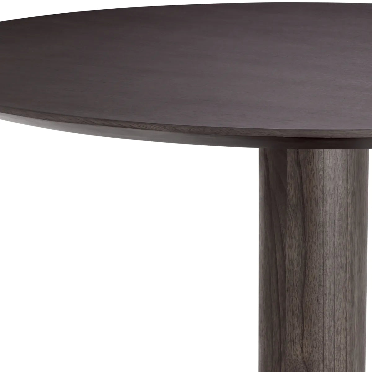 Beverly Mocha Oak Dining Table