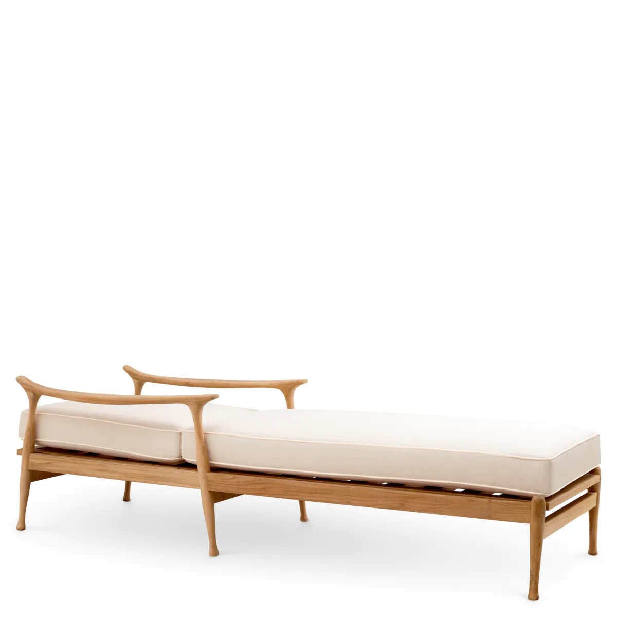 Manzo Teak Outdoor Chaise