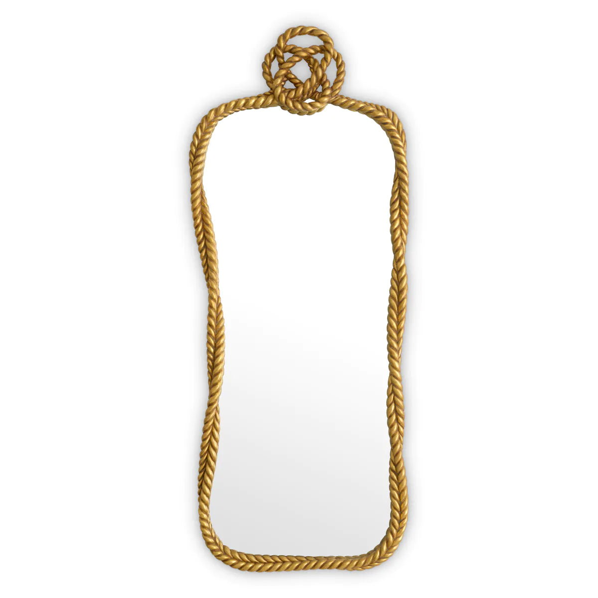 Gilded Rope Full-Length Mirror