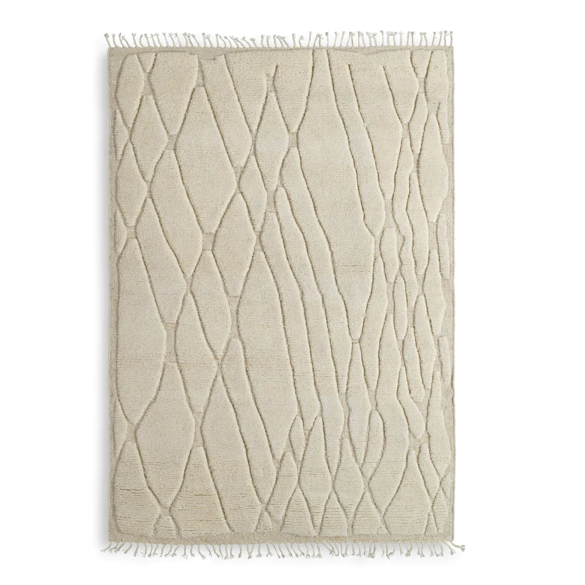 Coralie Wool Rug | Ivory