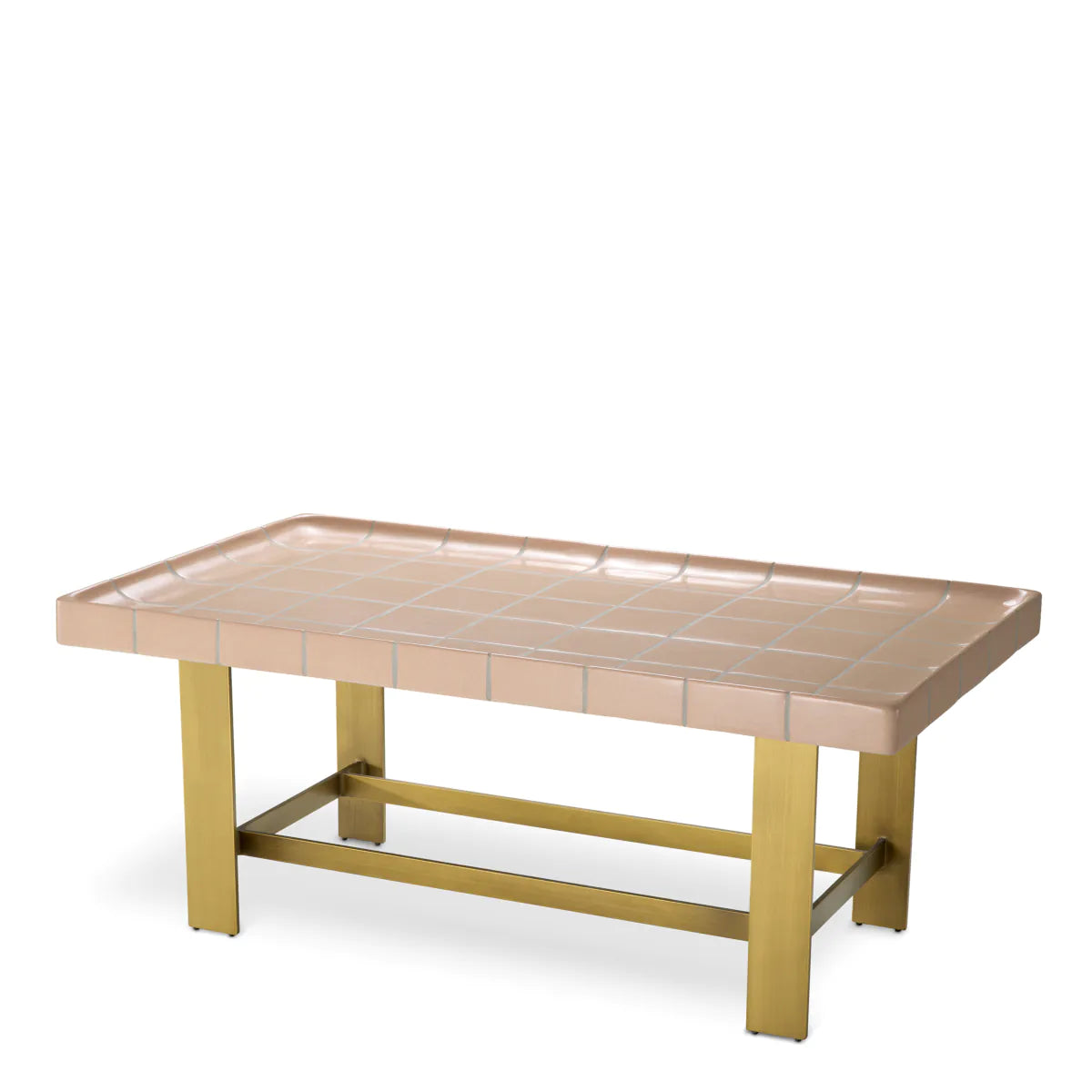 Adrian Glazed Tile Coffee Table