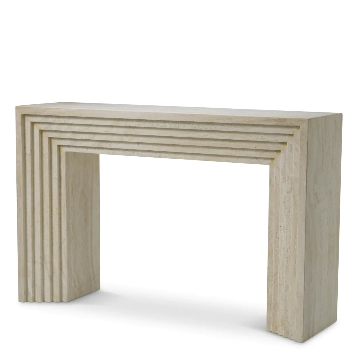 Tarrington Travertine Marble Console