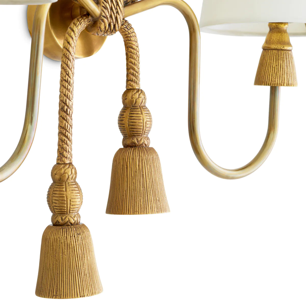 Gilded Rope Tropez Sconce