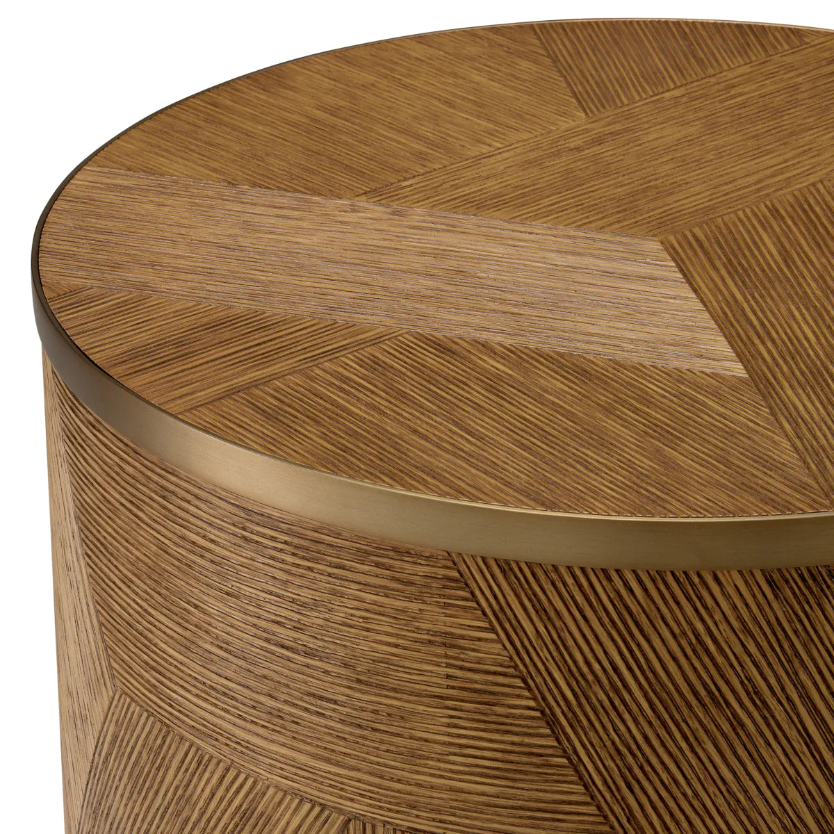 Velutto Carved Oak Side Table