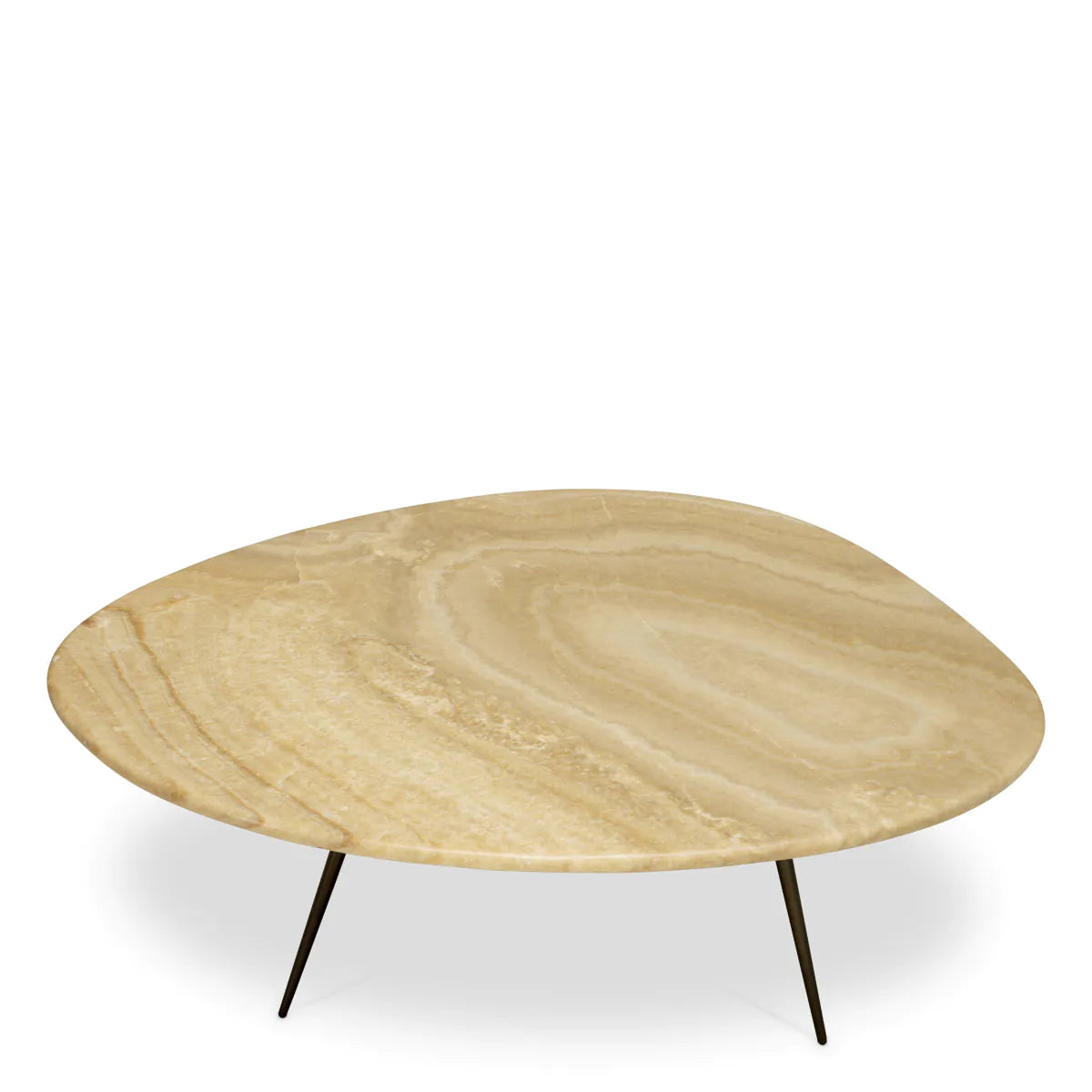 Mid-Century Onyx Marble Coffee Tables