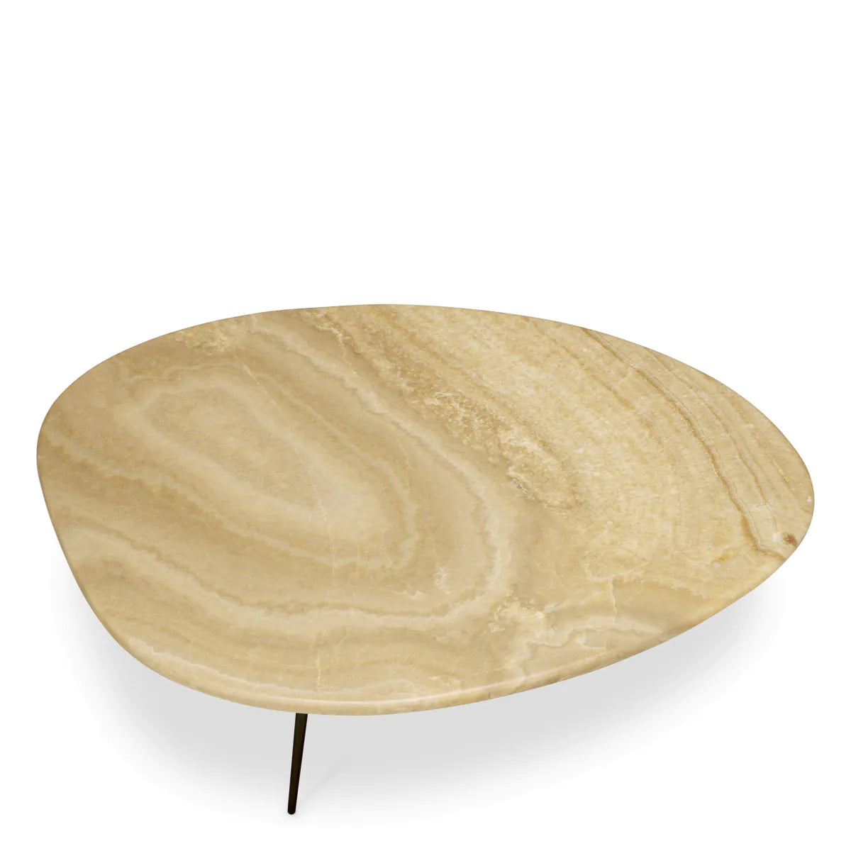 Mid-Century Onyx Marble Coffee Tables