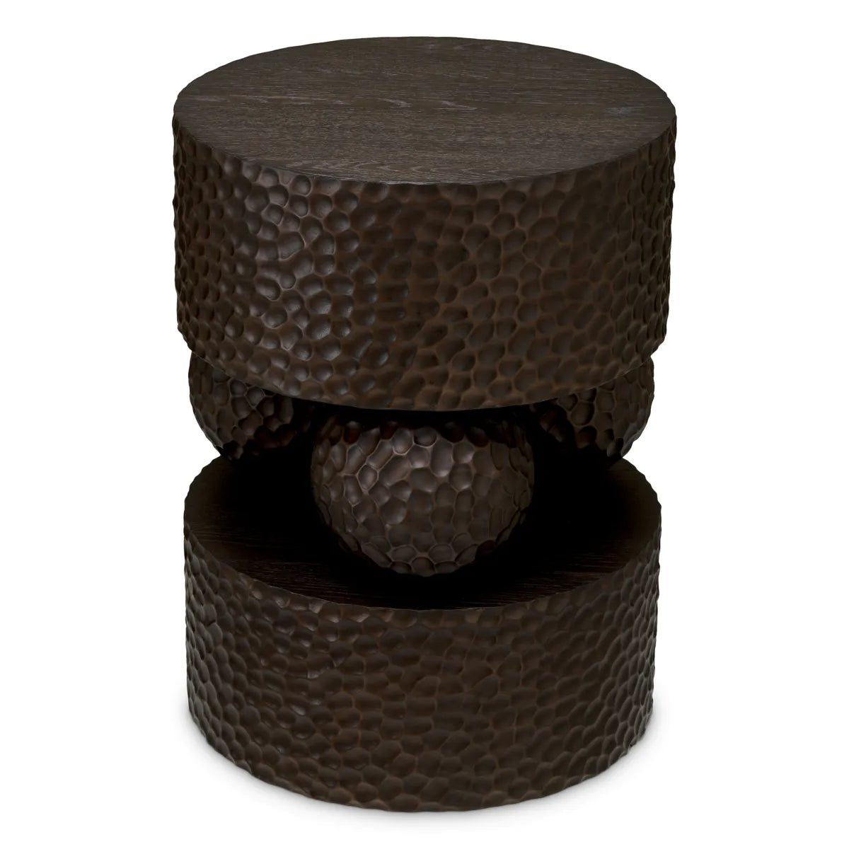 Thoren Ebony Oak Side Table