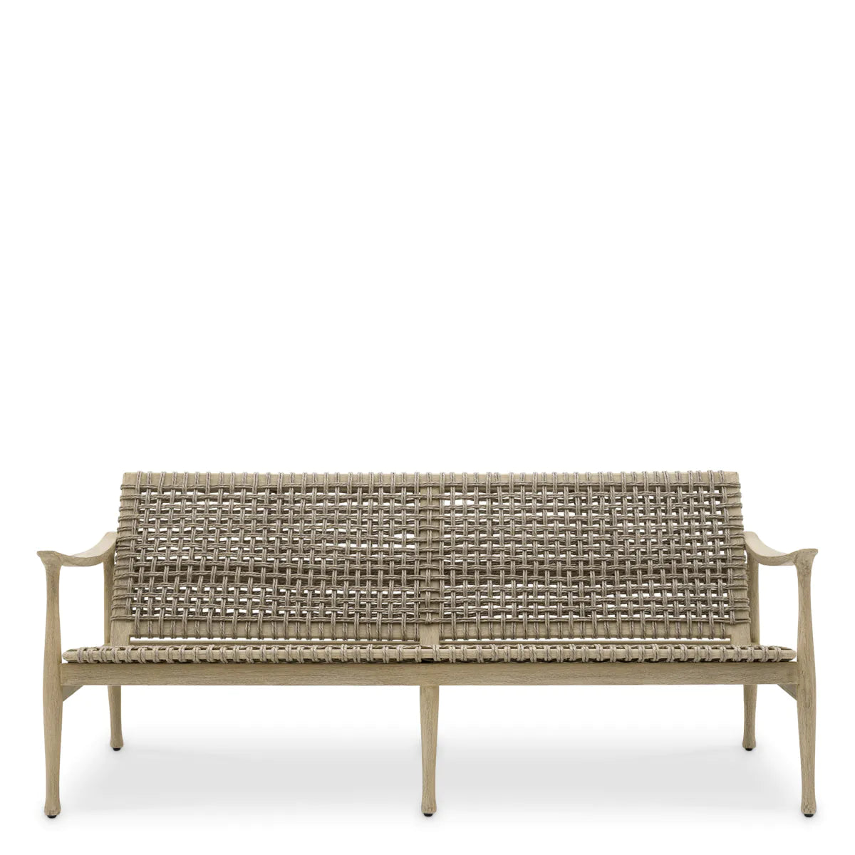 Manzo Aged Teak Outdoor Sofa