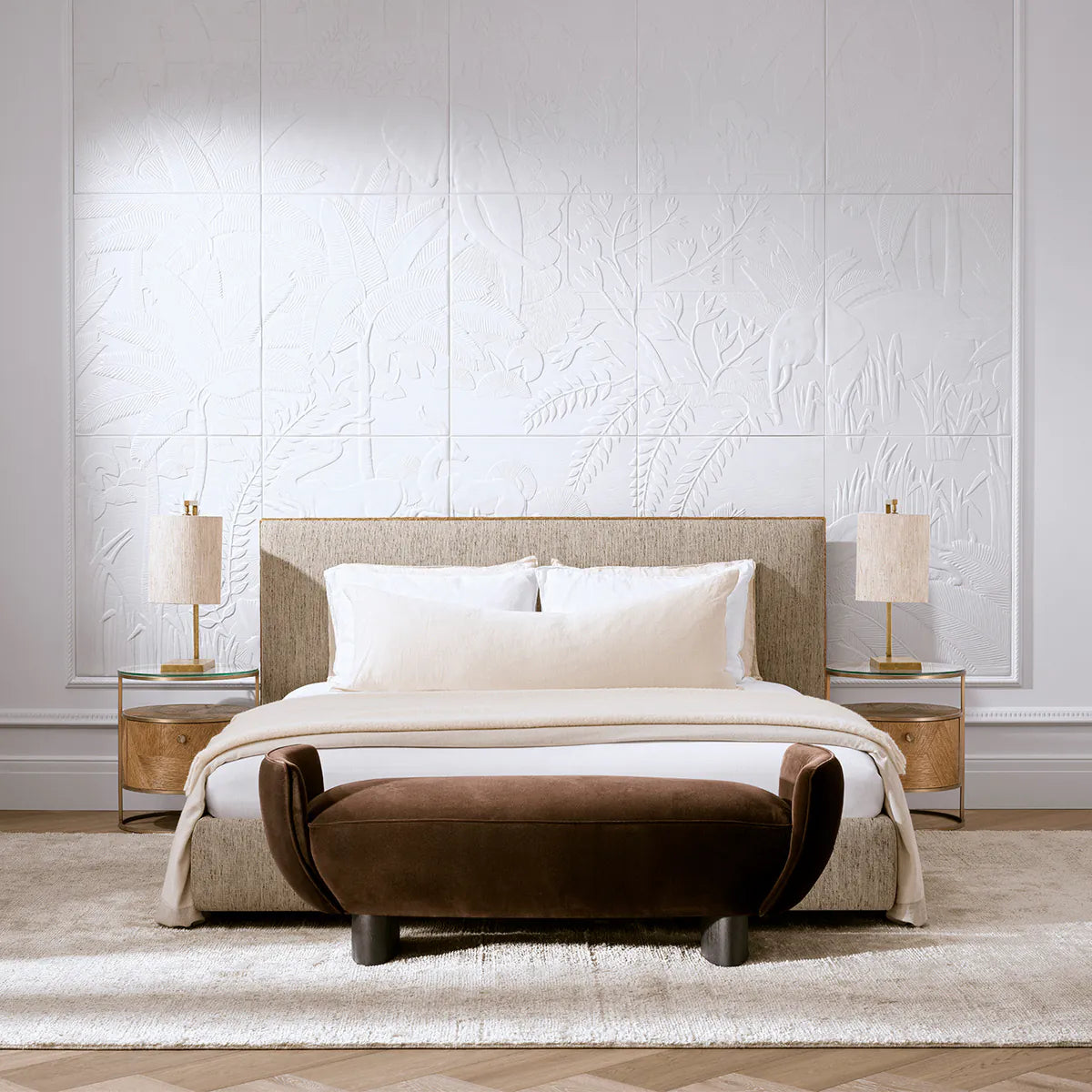 Ashford Hammered Metal Frame Bed