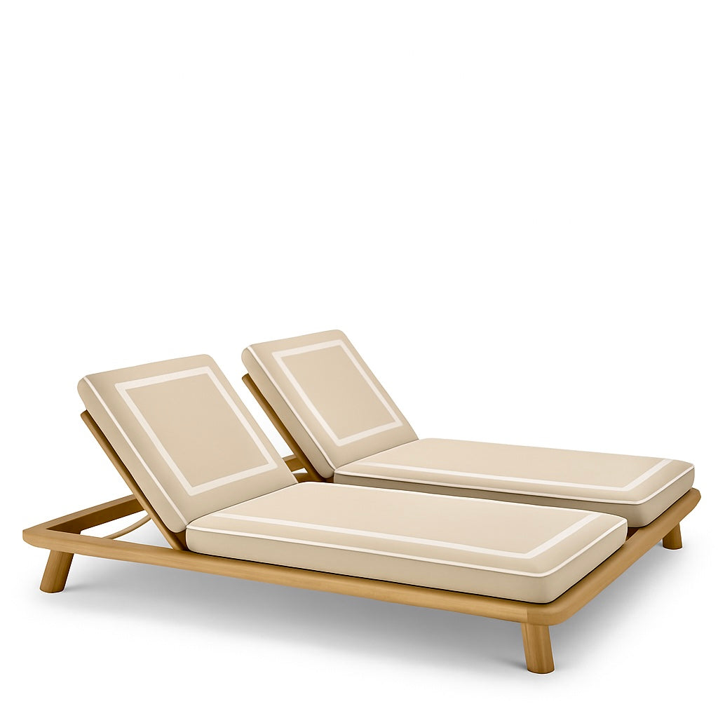 Weston Outdoor Double Daybed | Beige