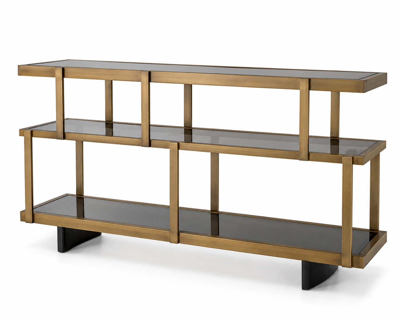 Nesto Smoked Glass Console