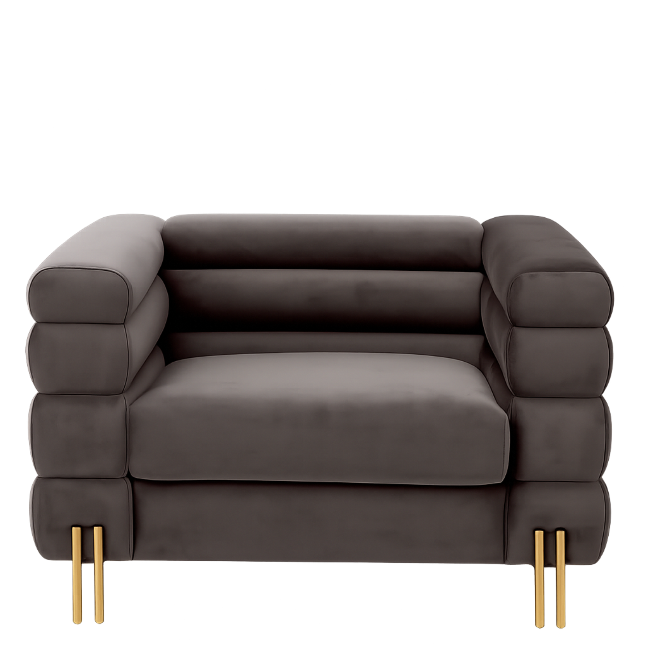 York Lounge Chair | Charcoal