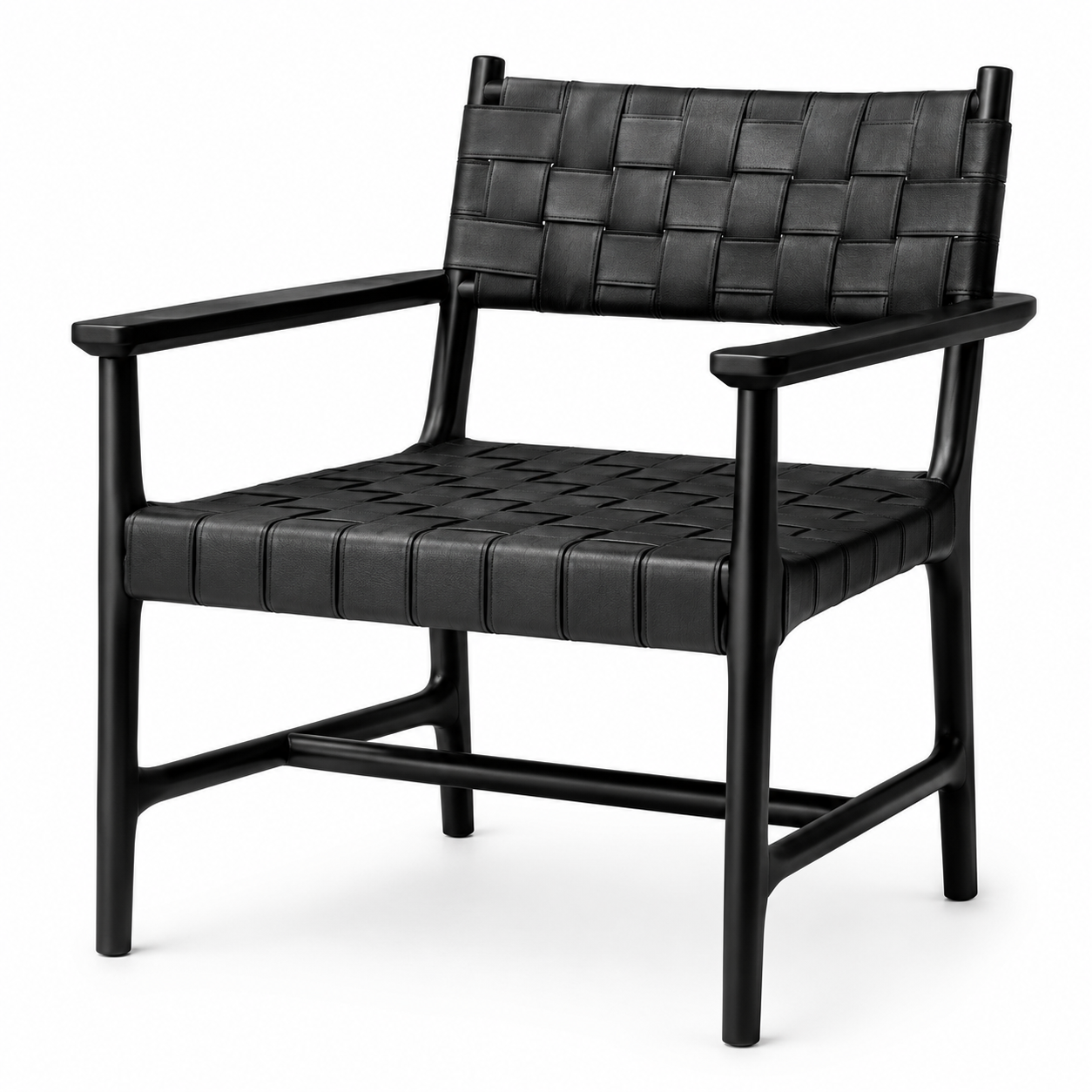Tiberio Leather Lounge Chair