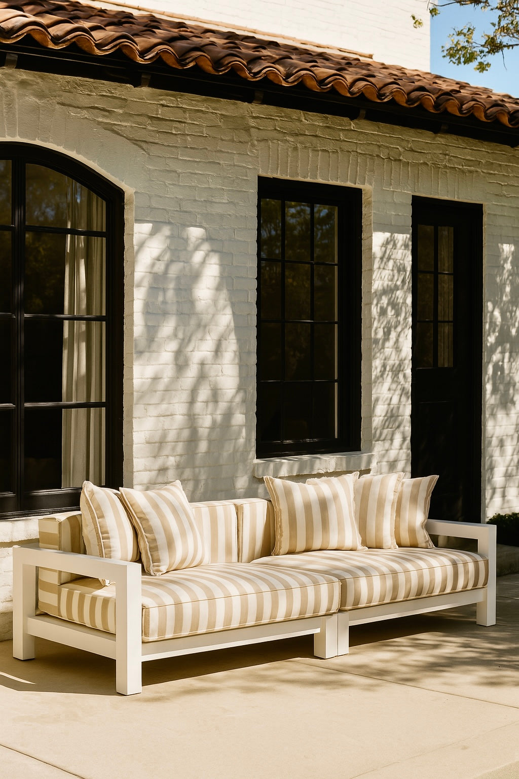Cap-Antibes Outdoor Sofa | Stripe