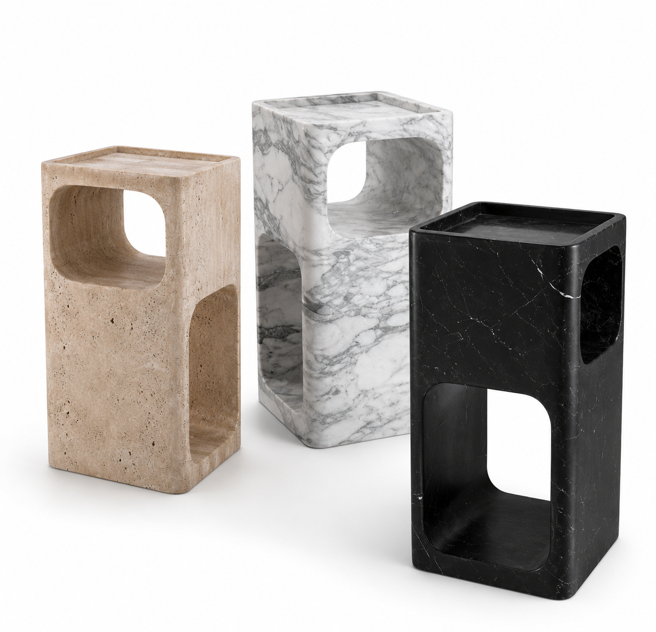 Adler Marble Side Tables