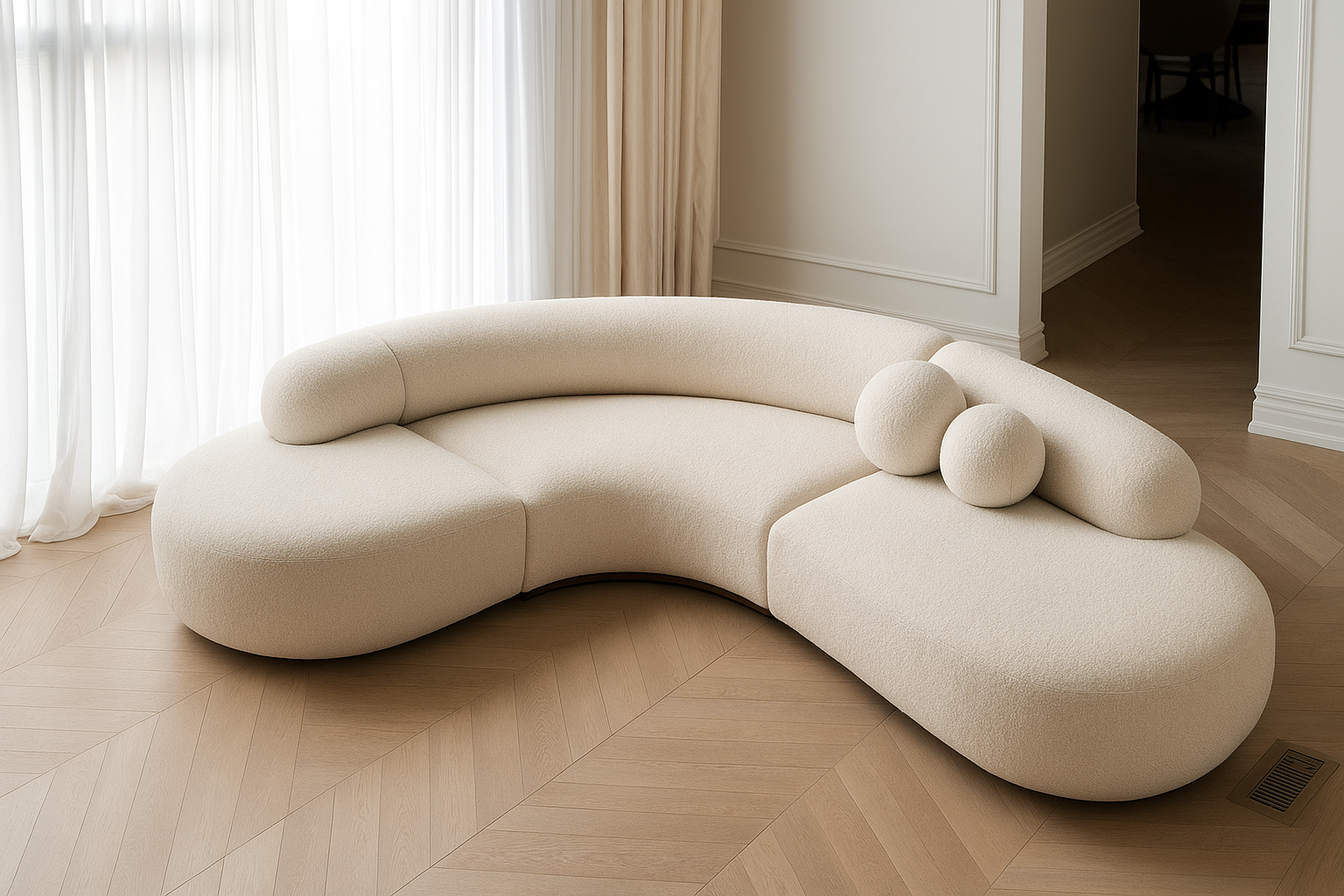 Björn Sofa Large | Bouclé