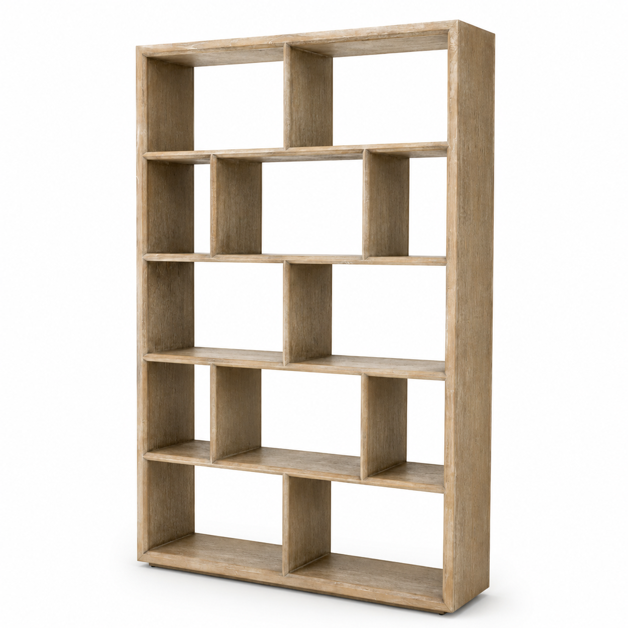 Marguesa Washed Oak Bookshelf