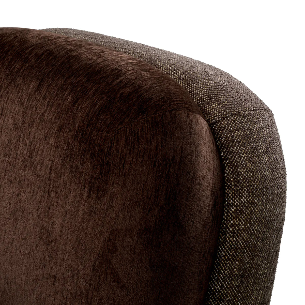 Galiano Burl Wood Swivel Chair