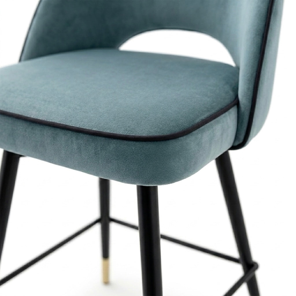 Cliff Counter Stool Pair | Savona Blue