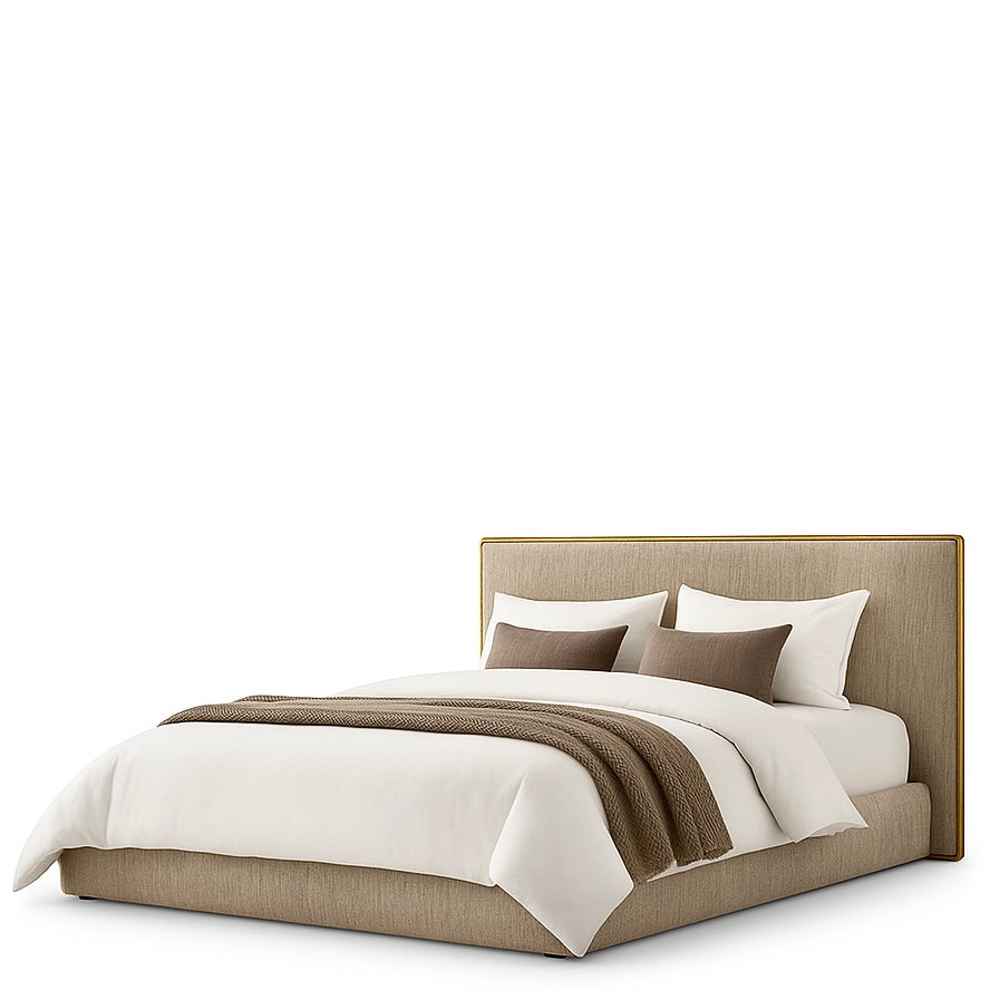 Ashford Hammered Metal Frame Bed