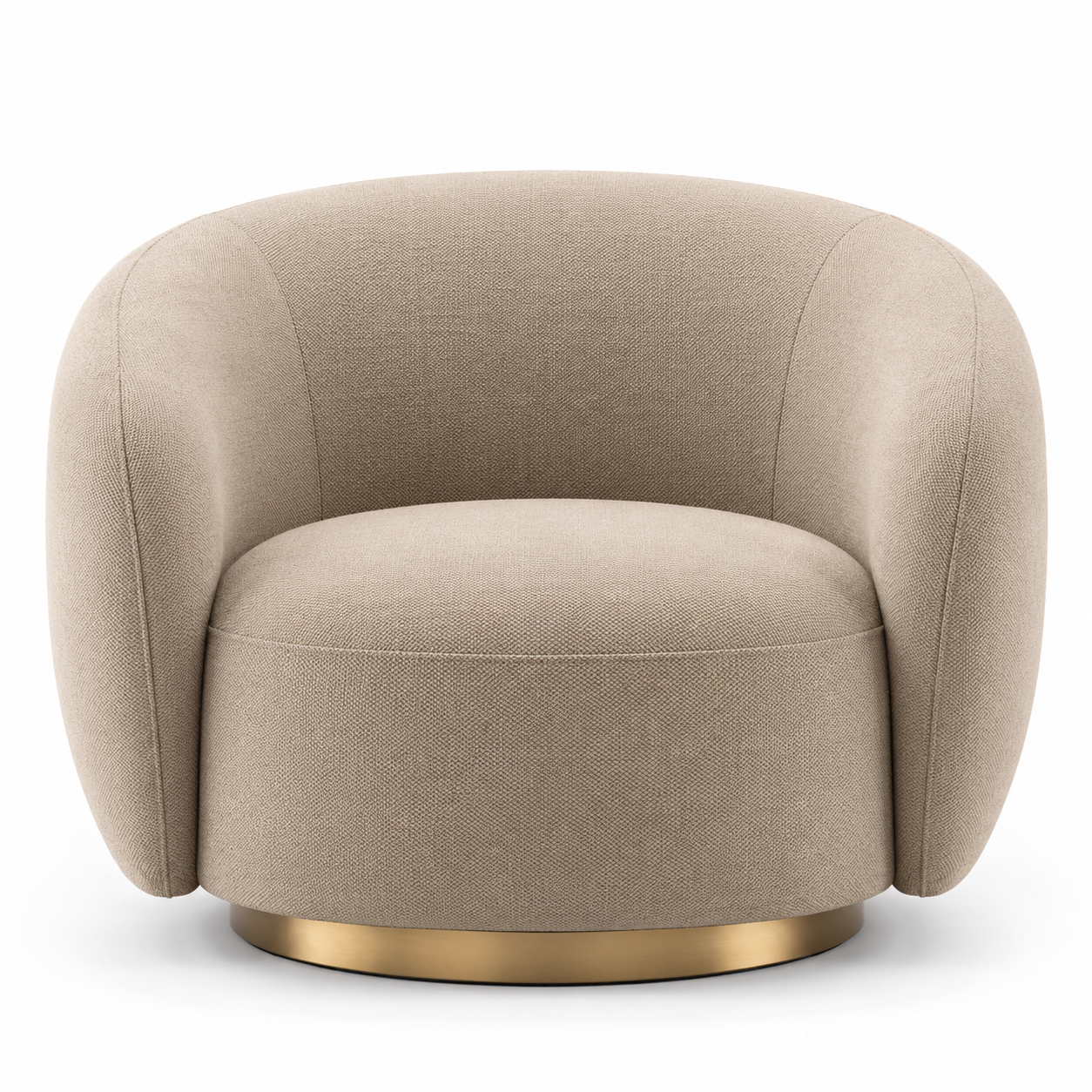 Brice Swivel Chair | Sand