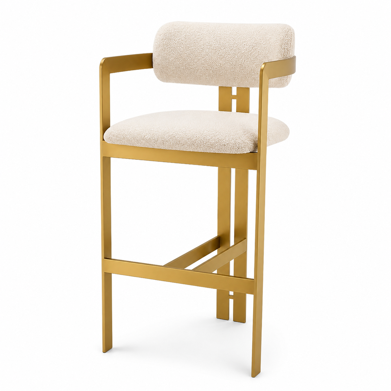 Donato Bar & Counter Stool | Bouclé