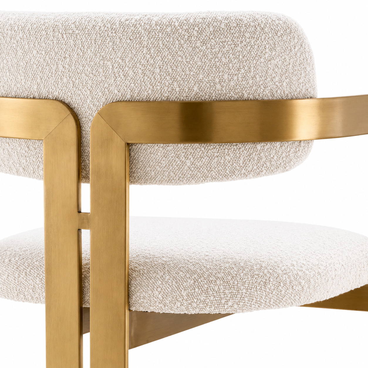 Donato Bar & Counter Stool | Bouclé