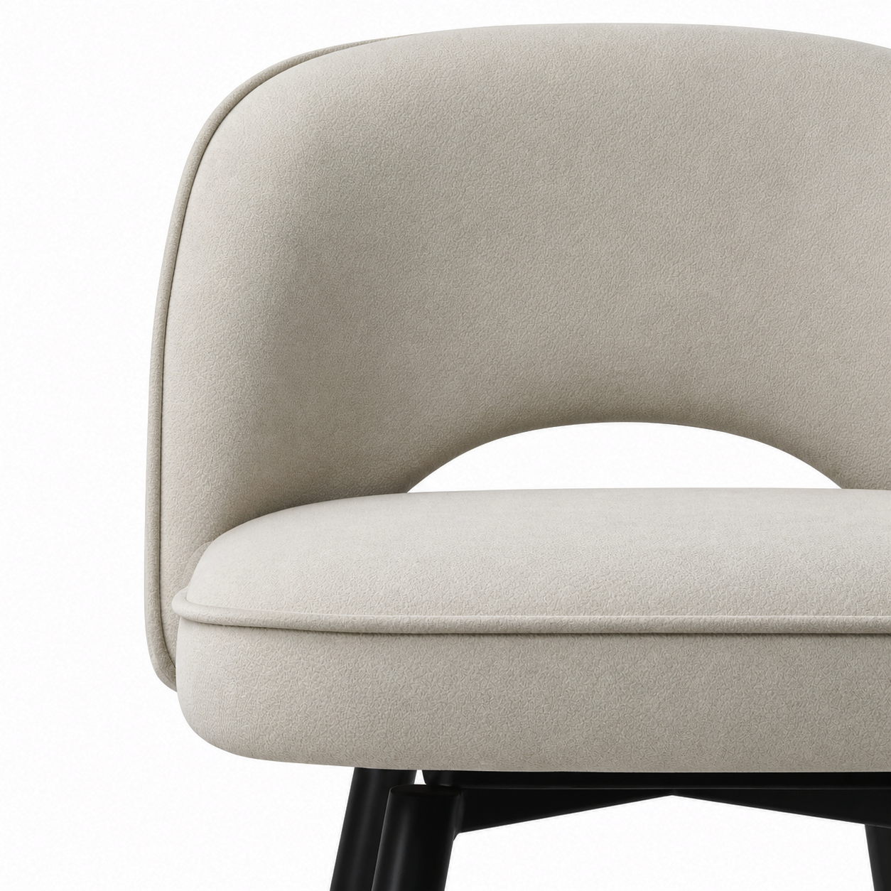 Cliff Bar Stool Pair | Performance Silver