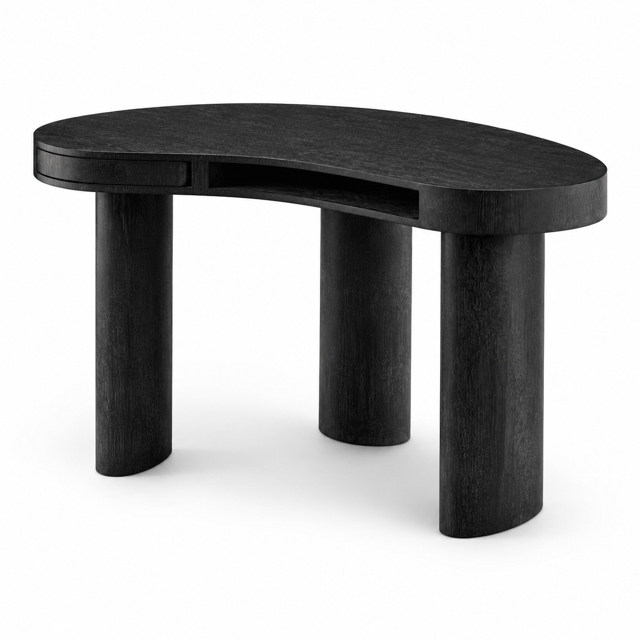 Vence Desk | Charcoal Oak