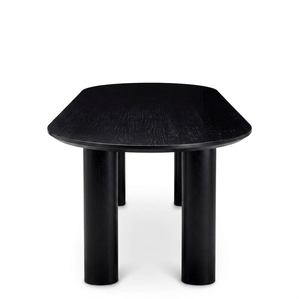 Mogador Dining Table | Black Oak