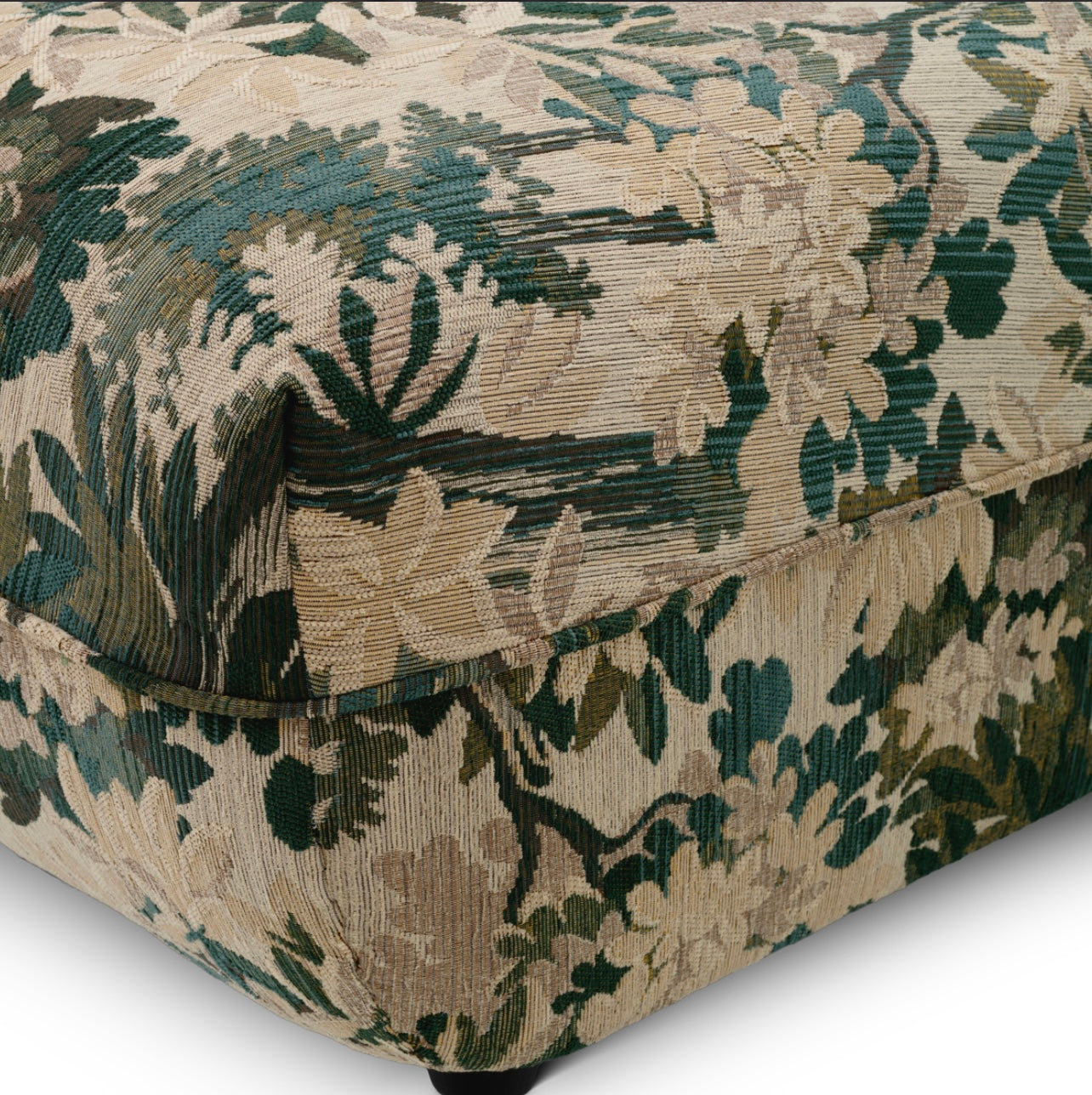 Grand Avenue Modular Ottoman | Tapestry Jacquard
