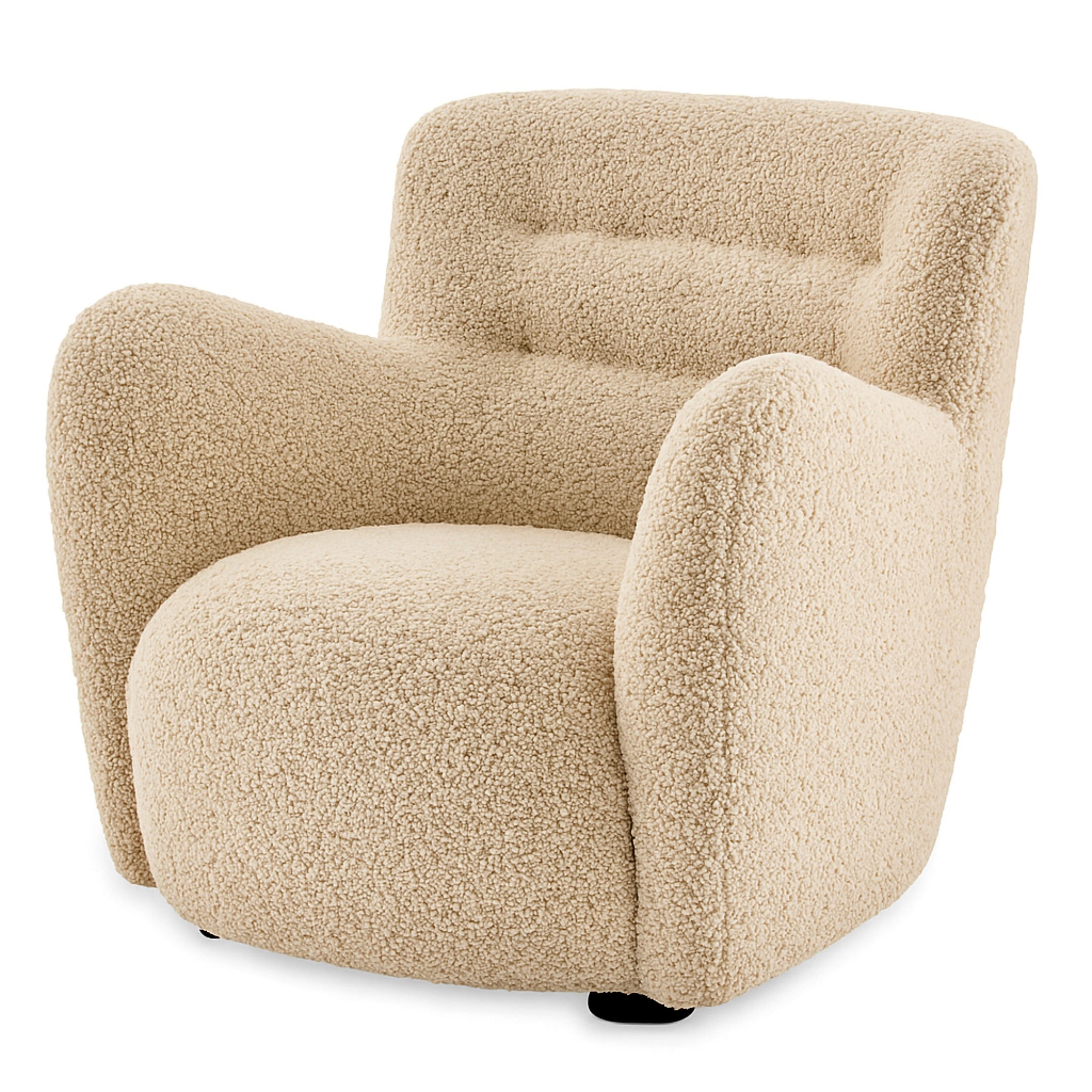 Bixby Armchair | Sand Bouclé
