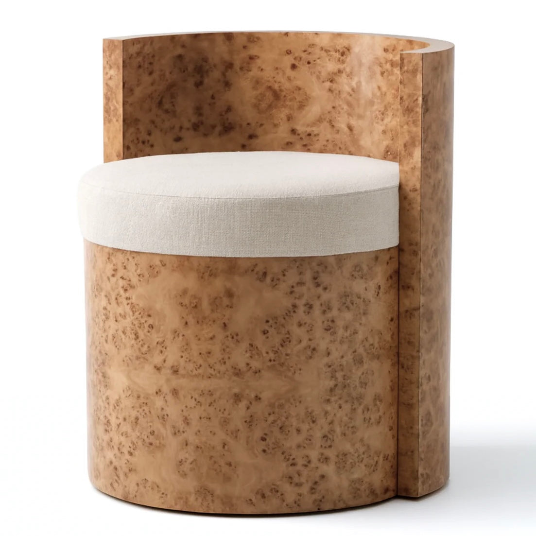 Arcadia Mappa Burl Tub Chair