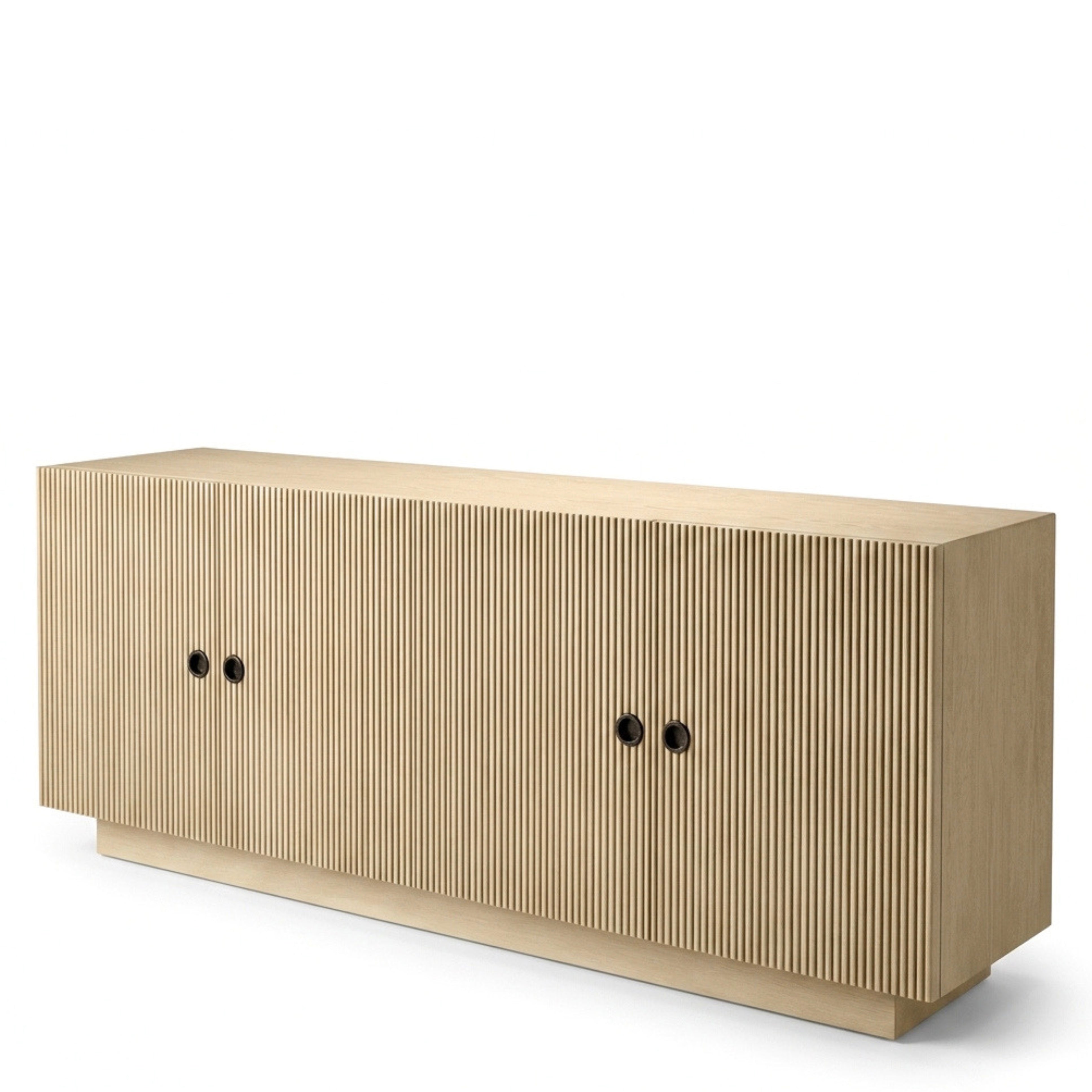 Dimitrios Fluted Oak Sideboard | Washed Oak