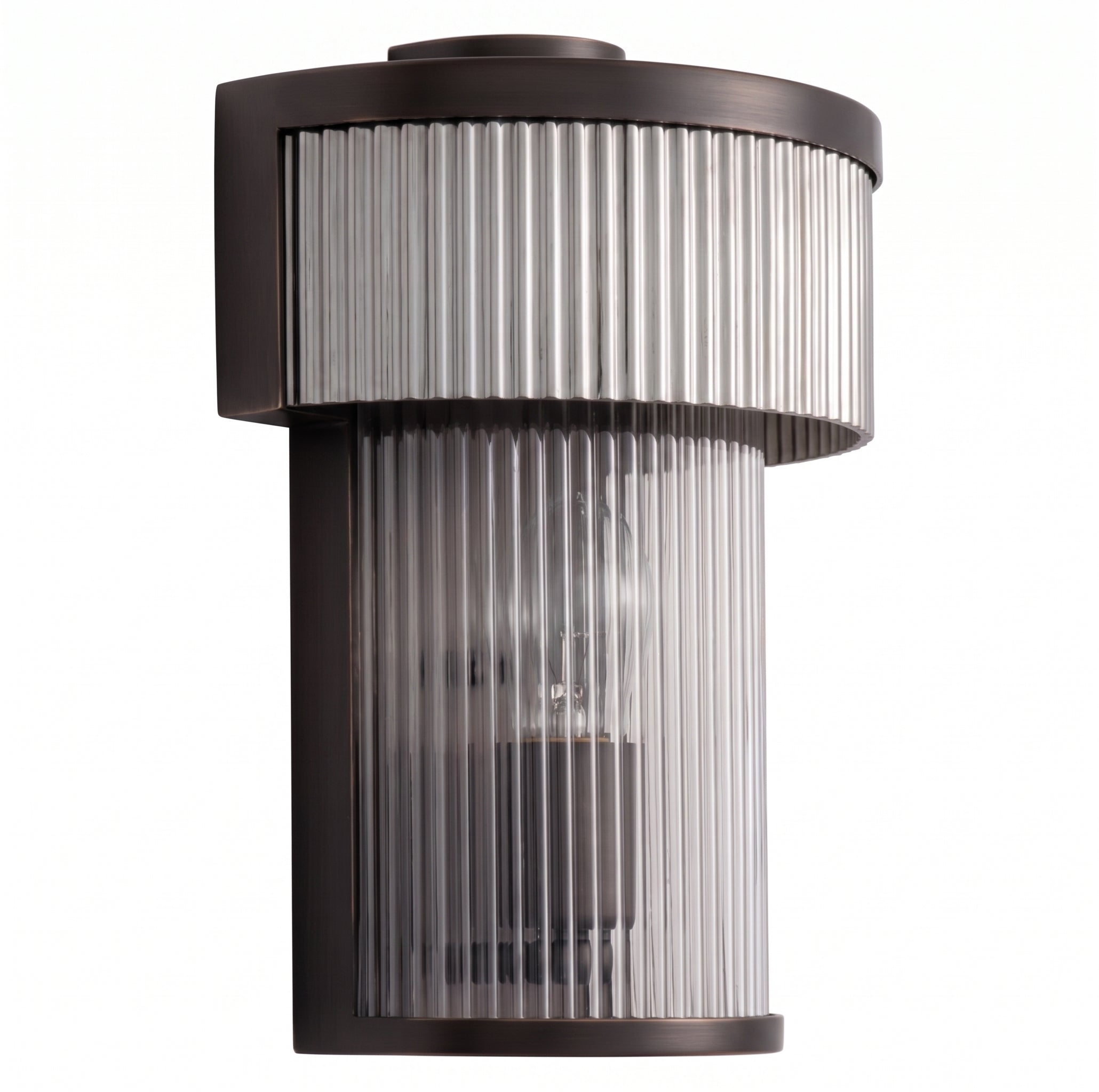 Andromeda Sconce | Bronze & Smoked Glass
