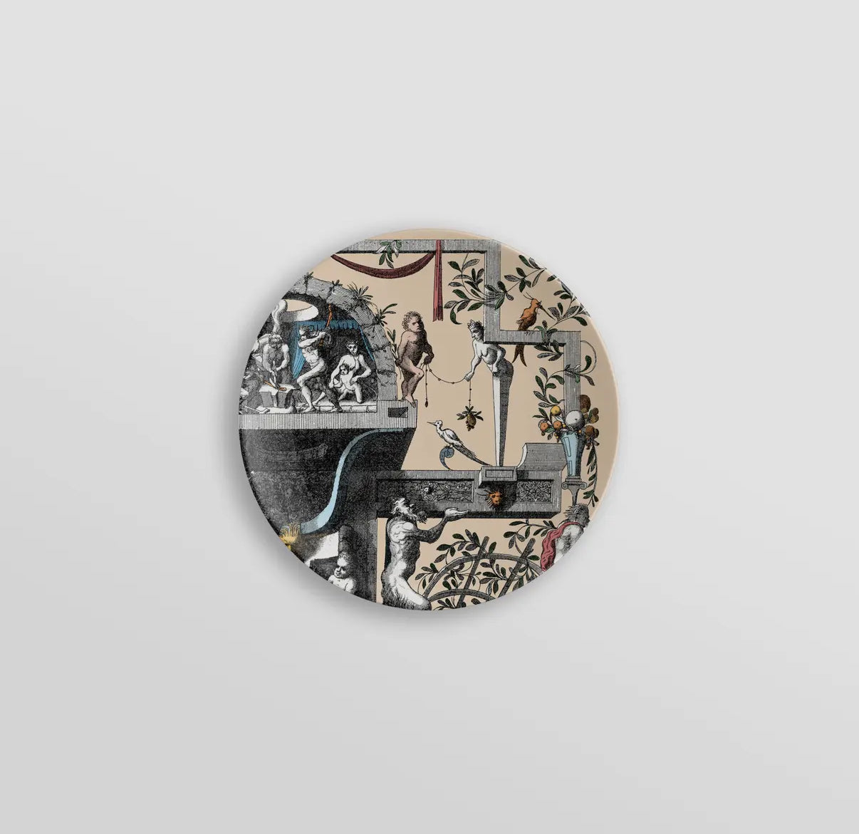 Pompei Porcelain Bread Plate