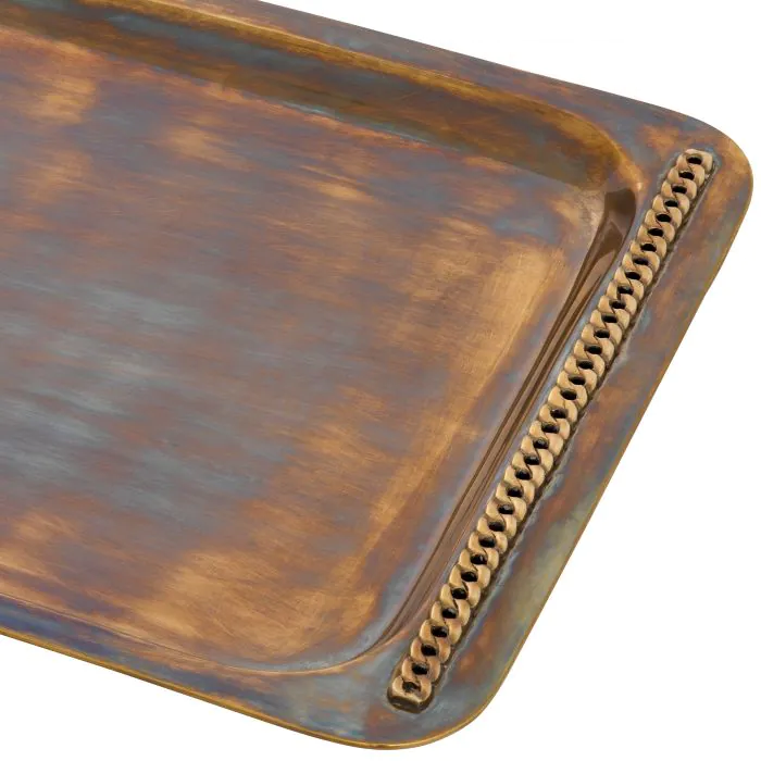 Chain-Link Handle Serving Tray