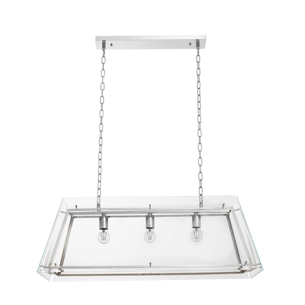 Azure Glass Lantern | Large