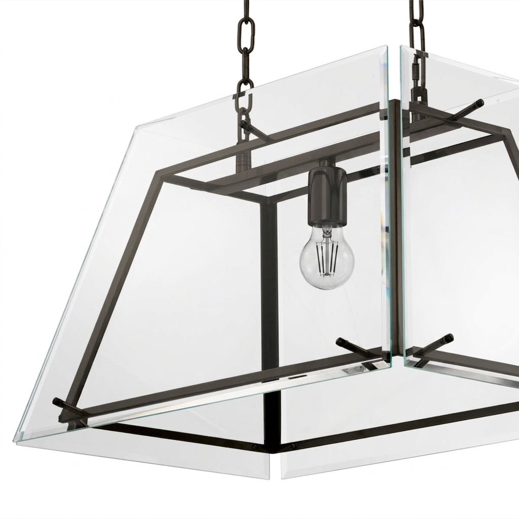 Azure Glass Lantern | Small
