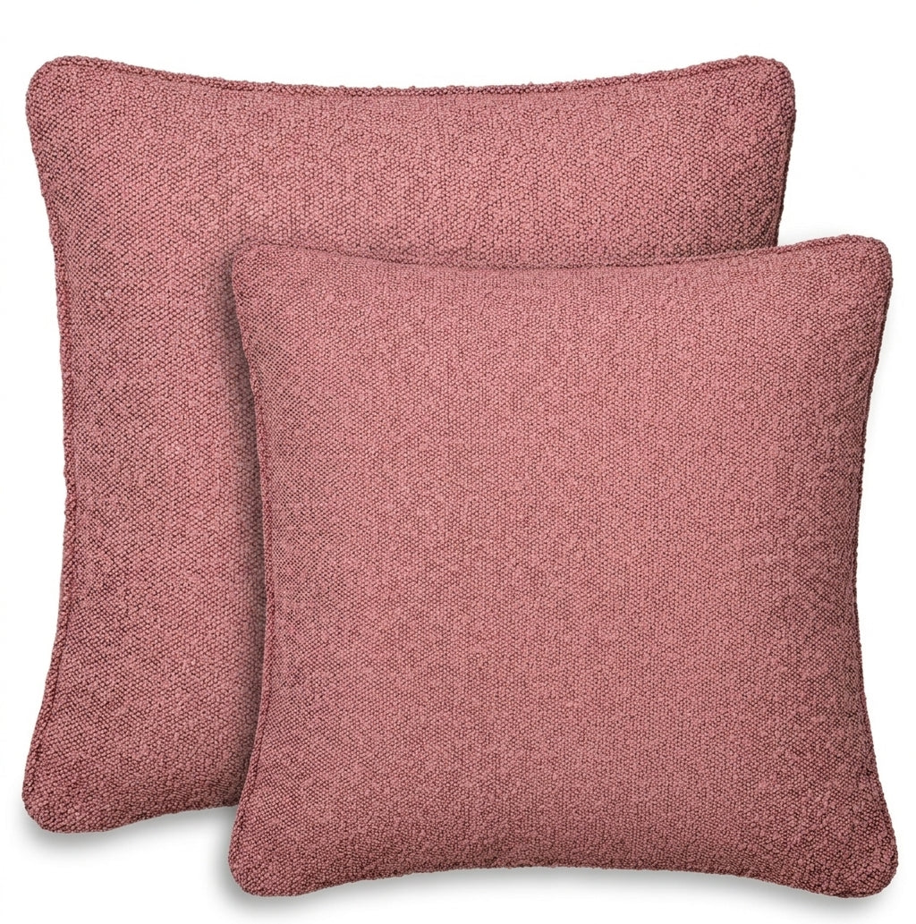 Rose Bouclé Pillow | Small