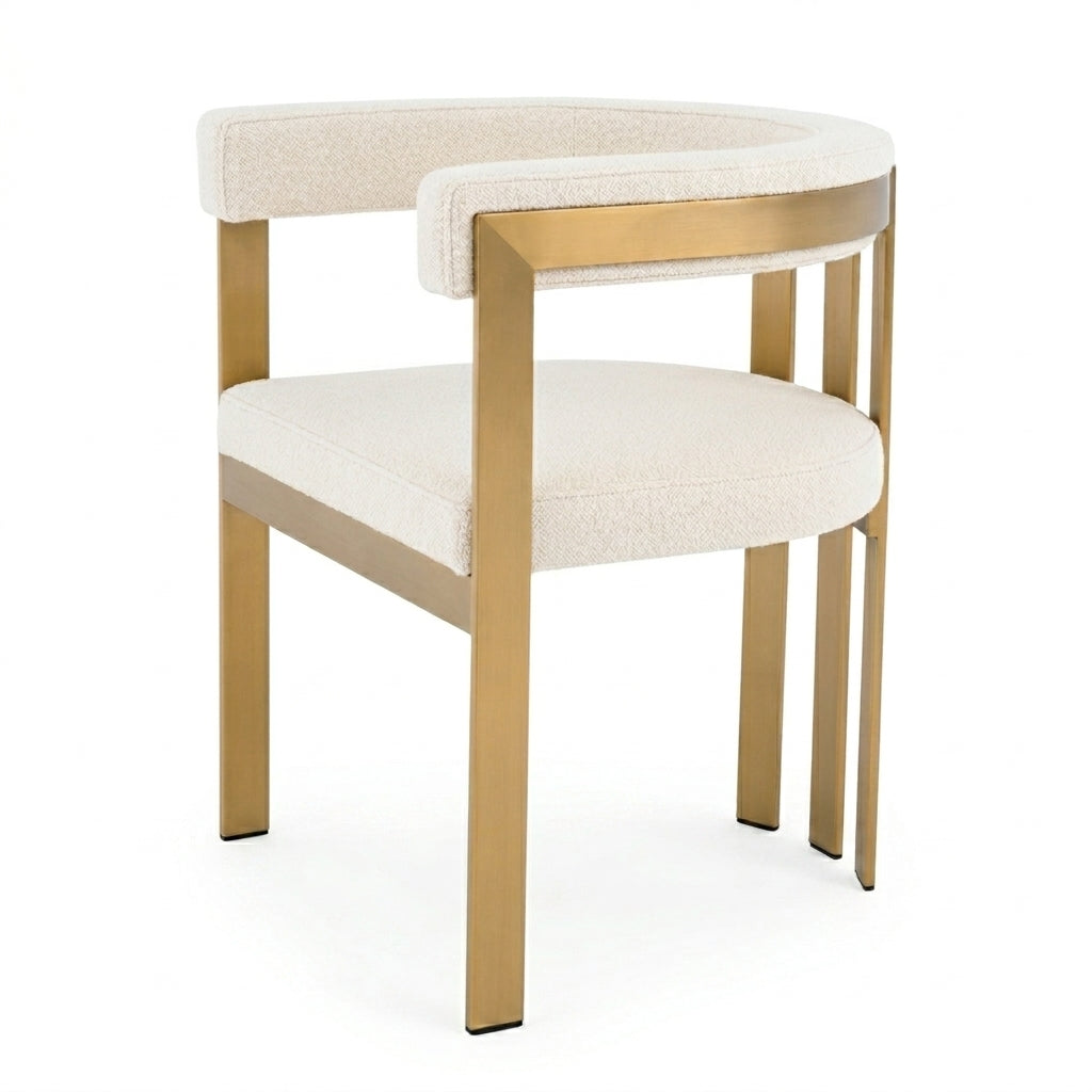 Clubhouse Dining Chair | Bouclé
