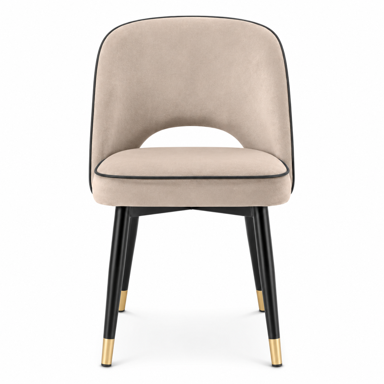 Cliff Dining Chair Pair | Greige