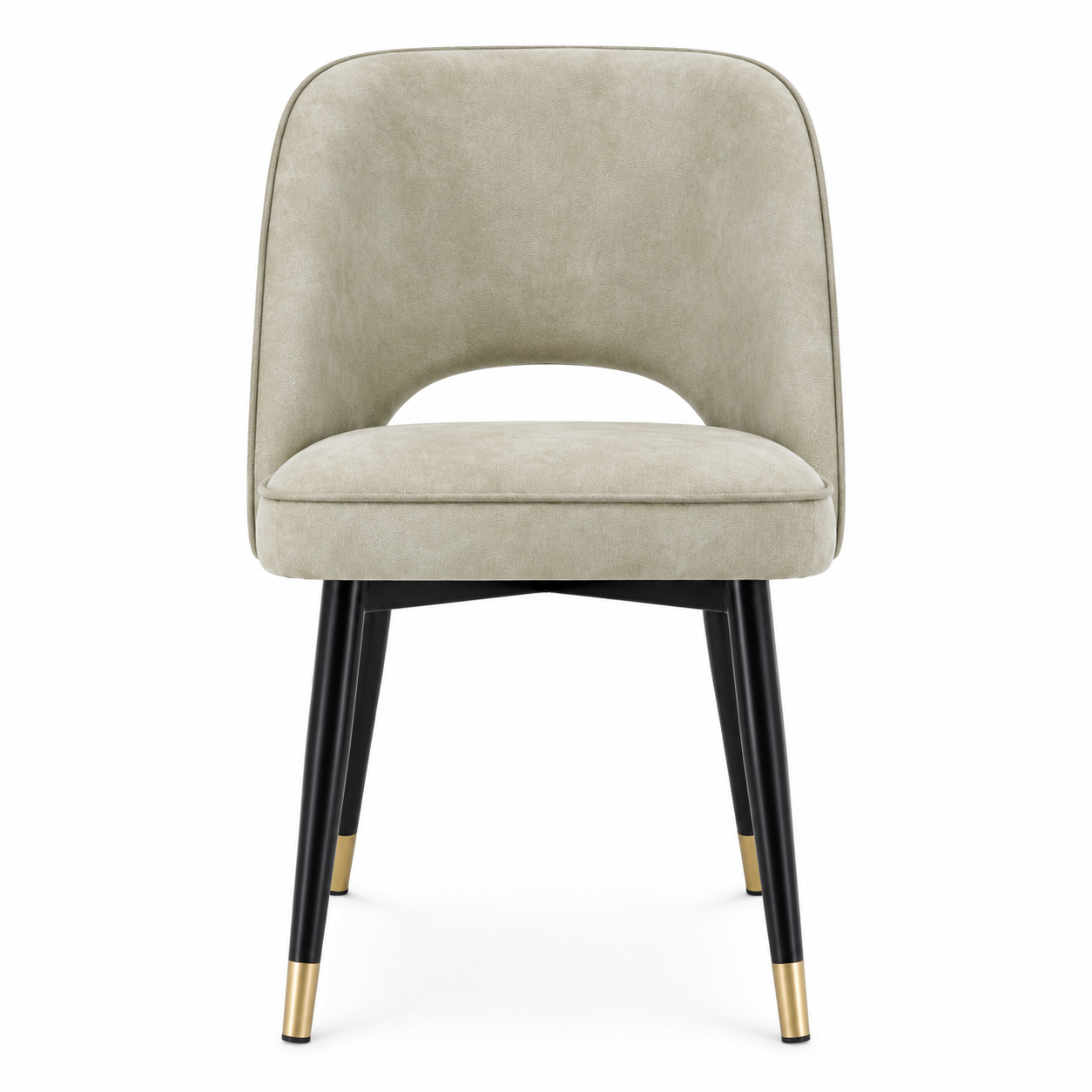 Cliff Dining Chair Pair | Performance Silver