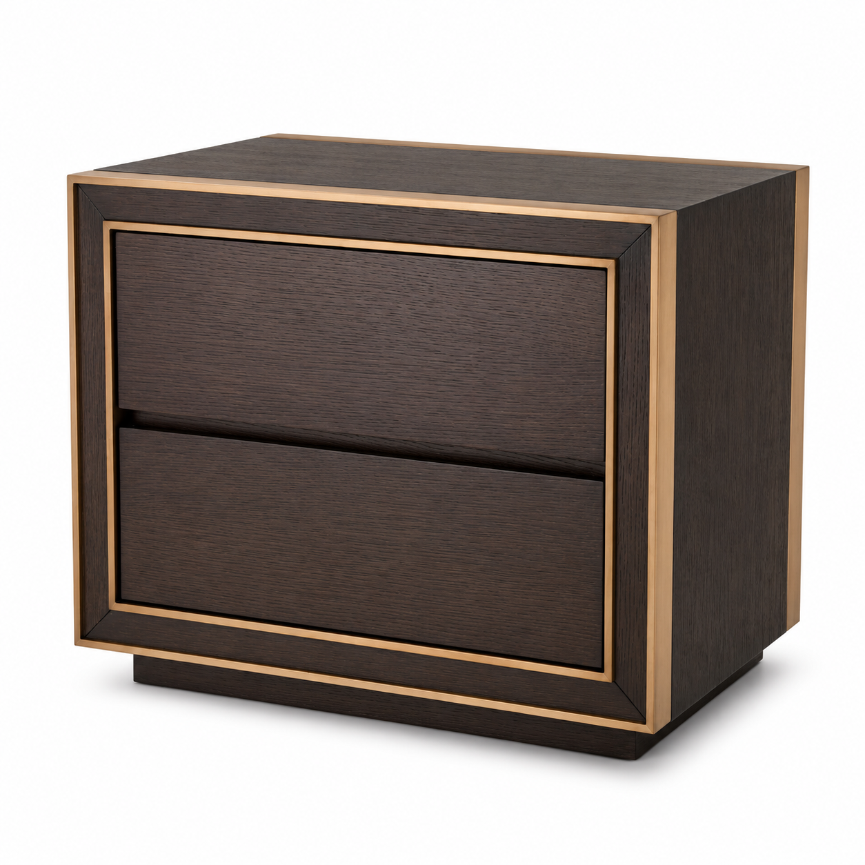 Camelot Brown Oak Nightstand