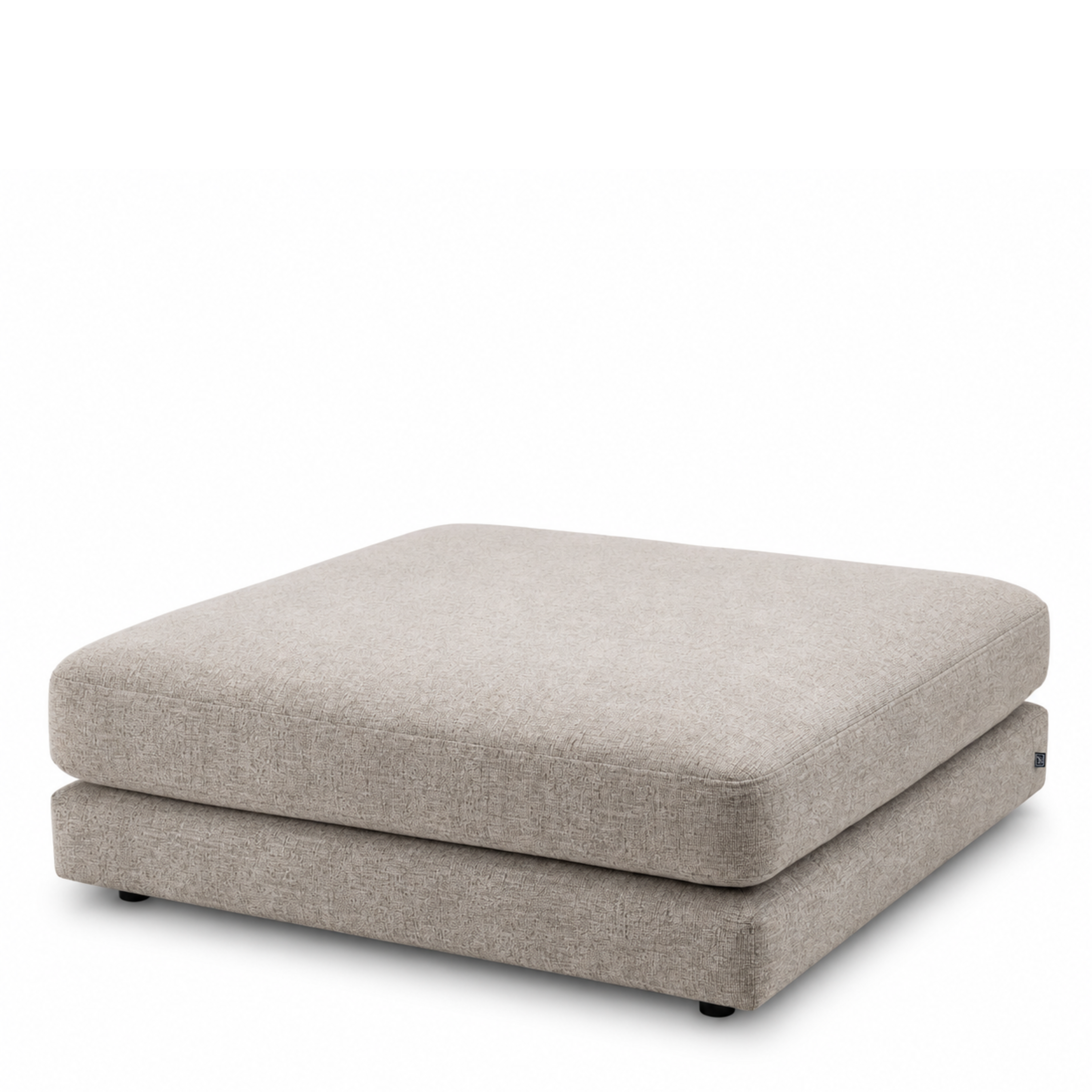 Club Lounge Ottoman | Greige