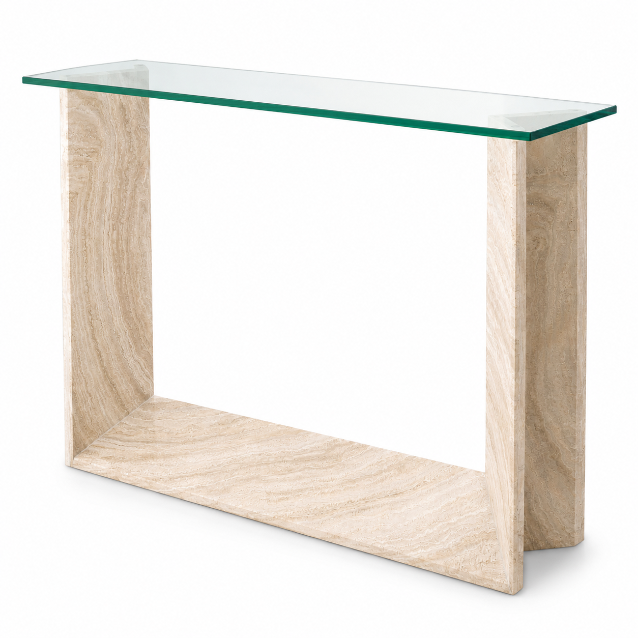 Fortuna Travertine Console Table