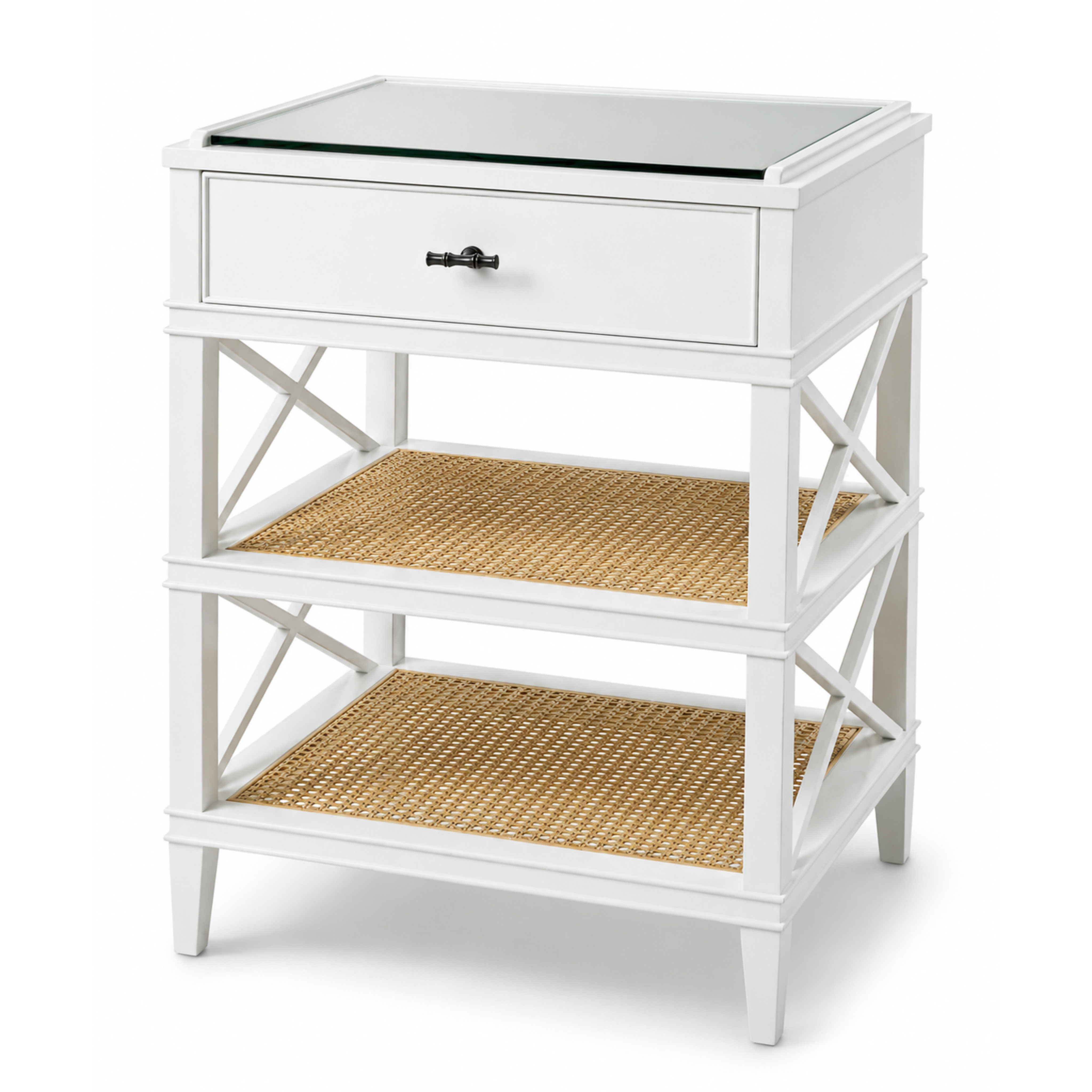 Malibu End Table | White