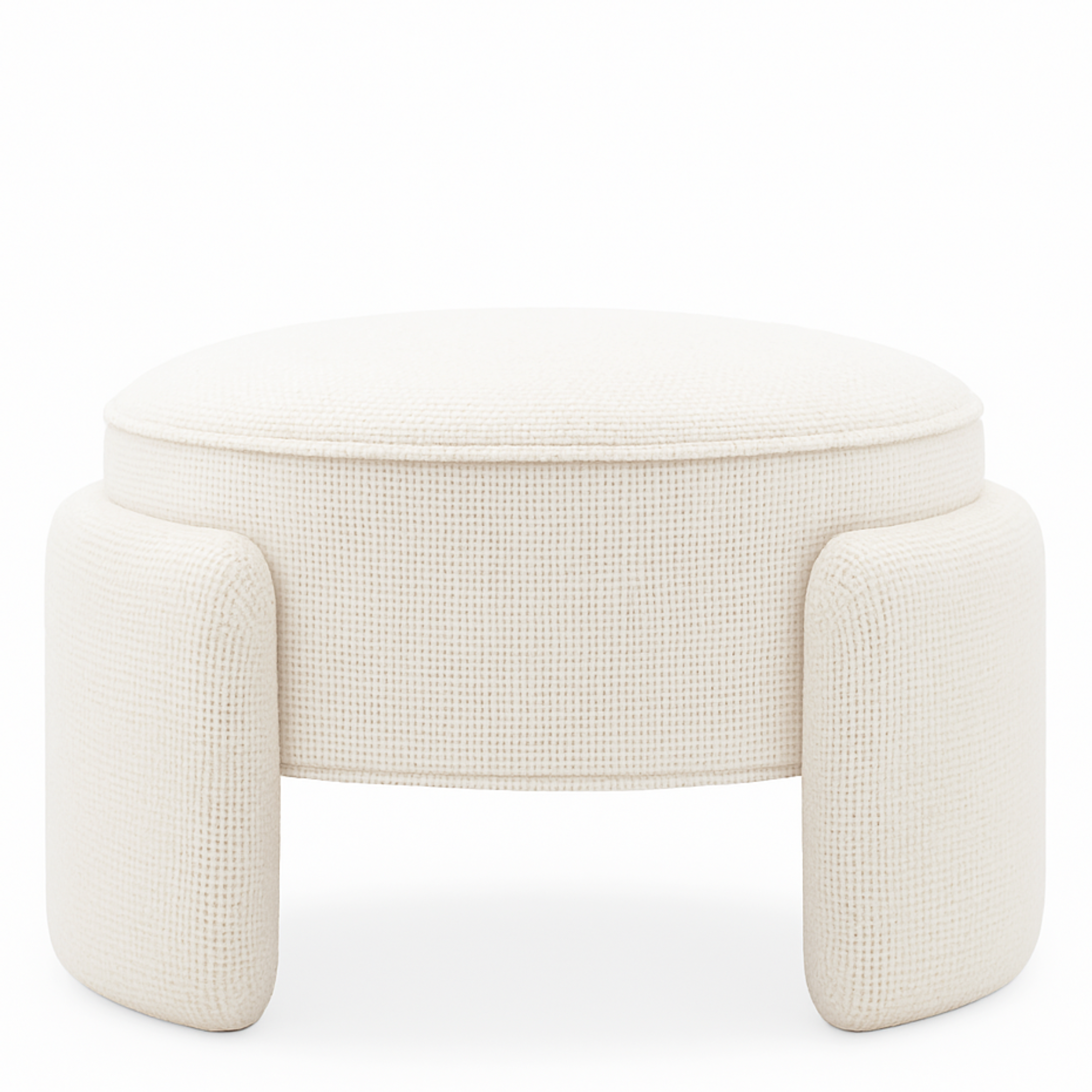 Ortega Ottoman | White